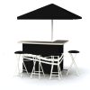 Best of Times Classic Bar Set; Black