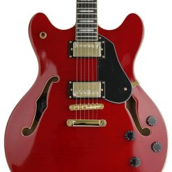 Peavey JF-1 Red Hollowbody Guitar