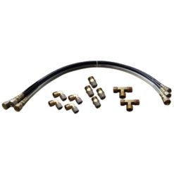 SI-TEX Autopilot Hydraulic Steering Installation Kit w-Hoses u0026 Fittings