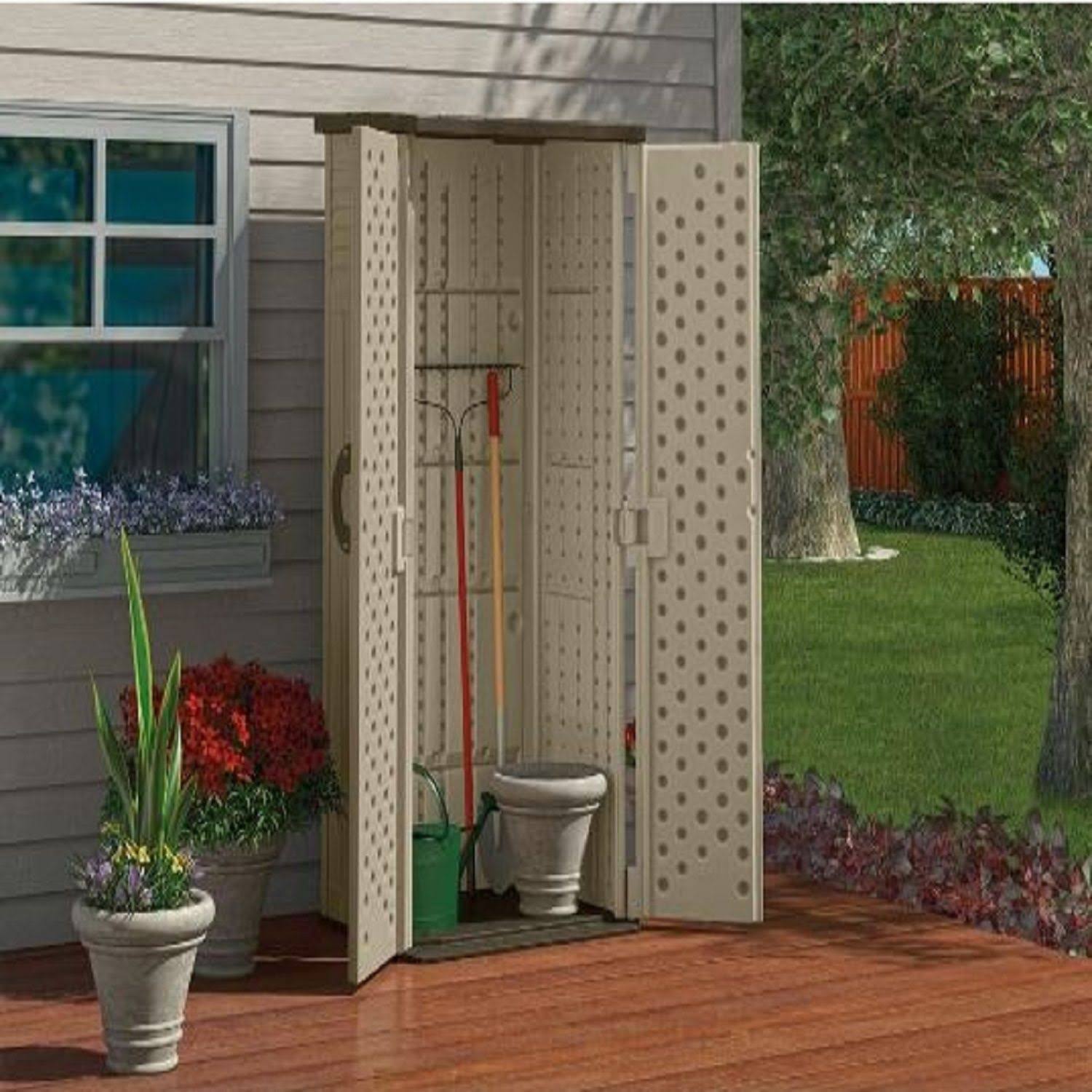 Suncast Bms2000 22 Cu. ft. Resin Vertical Shed - Image 3