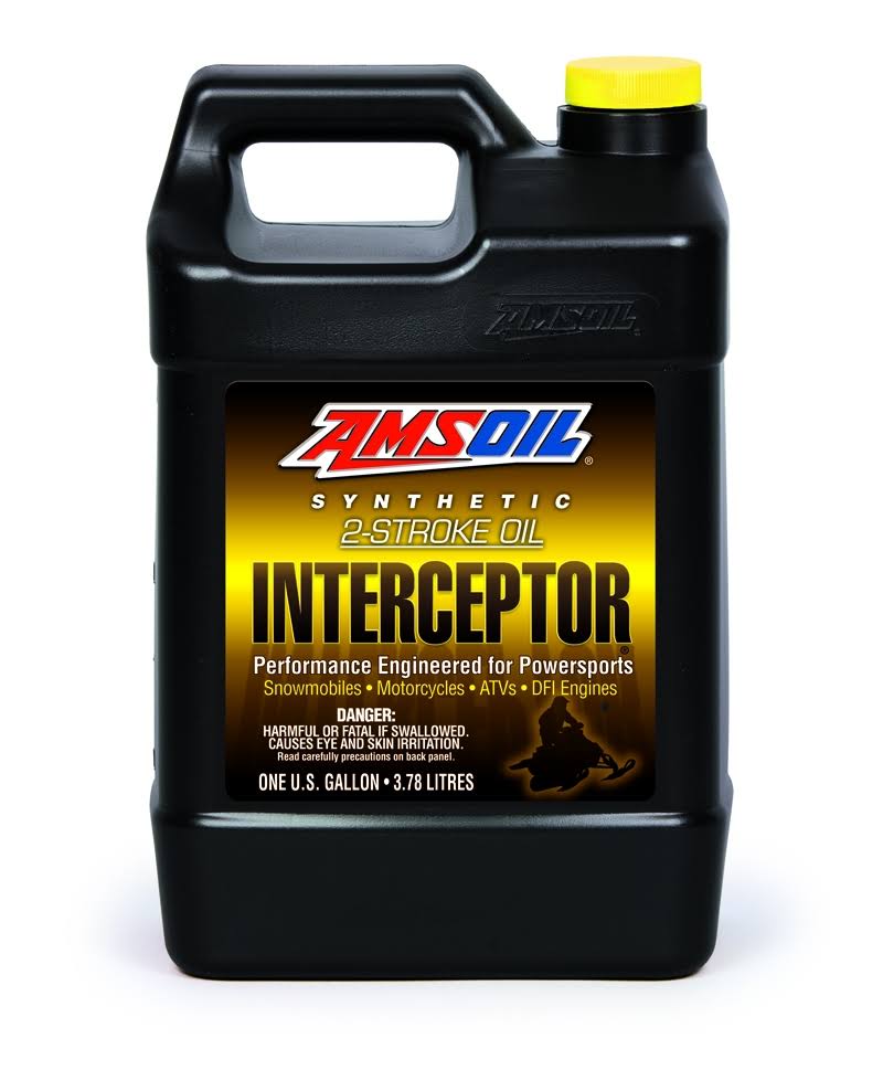 Amsoil Interceptor Synthetic 2-Stroke Oil – Gallon AMSOAIT04
