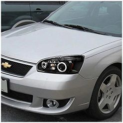 Alternative view of Spec-D Tuning 2LHP-MBU04JM-TM Chevy Malibu Led Black Projector Head Lights