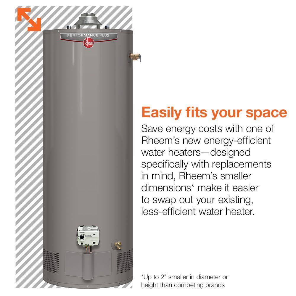 Rheem Performance Manufactured Housing 40 gal. Tall 6 Year 34,000 BTU Natural - Image 6