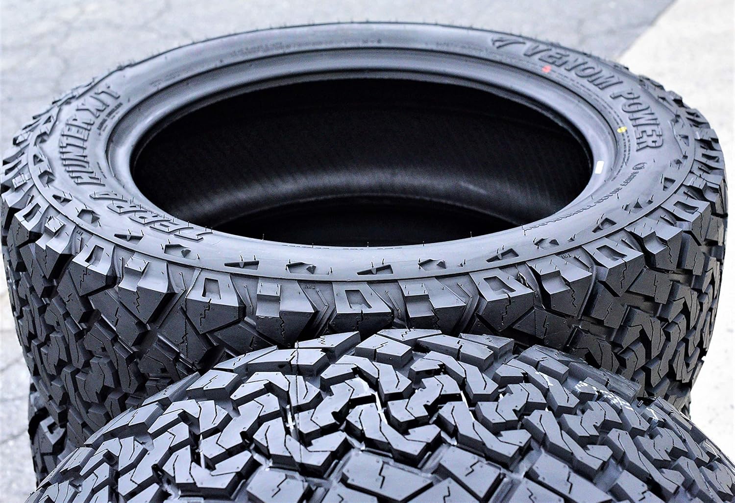 Venom Power Terra Hunter X/T All-Terrain Off-Road Light Truck Radial Tire-LT285/50R20 285/50/20 285/50-20 119/116S Load Range E LRE 10-Ply BSW Black Side Wall - Image 4