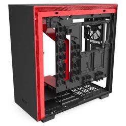 Alternative view of NZXT H710 Mid-tower ATX Case (Matte Black/Red)