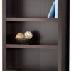 Threshold Carson 5 Shelf Bookcase, Espresso