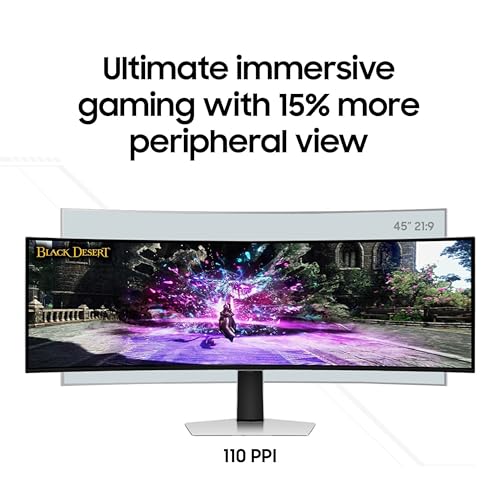Samsung 49 Odyssey OLED (G93SC) Series Curved Gaming Monitor w QD-OLED, 240Hz, 0.03ms, DQHD, G-Sync Compatible, AMD FreeSync Premium Pro,Height Adjustable Stand,3 Yr Warranty,LS49CG932SNXZA - Image 5