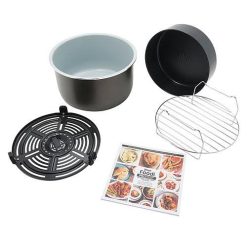 Alternative view of Ninja Foodi 6.5-qt Deluxe Pressure Cooker and Air Fry ,Stainless Steel